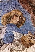 One of Melozzo famous angels from the Basilica dei Santi Apostoli Melozzo da Forli